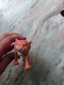 Pack Of Four Lizard Cheetah Elephant And Tiger