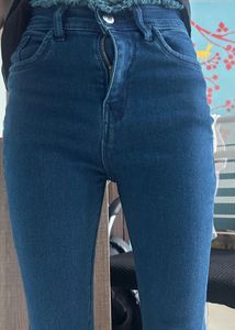Dark Blue Denim Jeans
