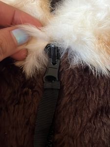 Beautiful Sleeveless Fur Coat For Kids