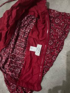 Ann Taylor LOFT petites Red Bandana Halter Top