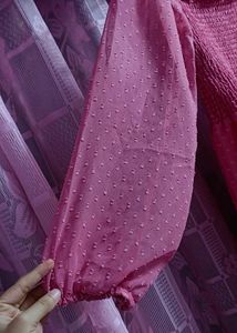 Elegance Flare A Line pink 🩷 Women Dress
