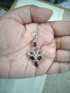 Beautiful Vintage Silver Pendant For Women