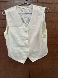 Waist Coat Off White