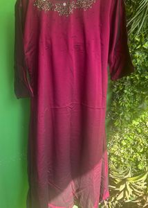 Never used Elegant Purple Kurta M to XXL
