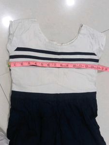 Cute Striped Fit &amp; Flare Dress