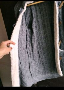 Cable Knit Winter Hoodie( New)