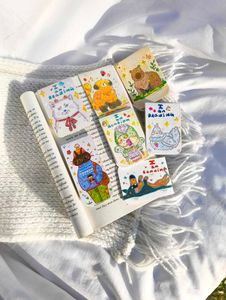 Handmade Magnetic Bookmarks