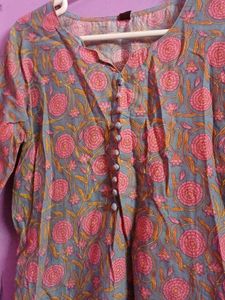 Floral Print Kurti