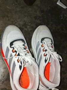 Stylish White Running Shoes