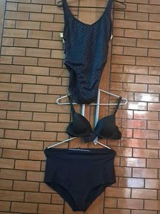 Combo  Of Three Body Suit  Bra N Panty