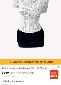 Polka Dot Blouse