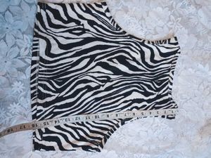 Zebra Print Tank Top