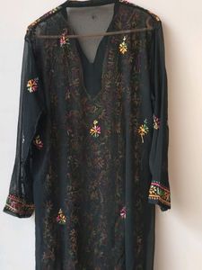 Chikankari Embroidered Kurta