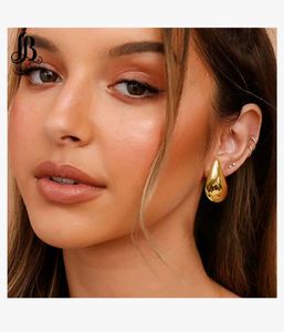 Golden Statment Earrings