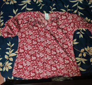Floral Print Top