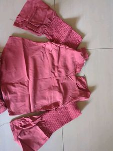 Chic Mauve Two-Piece Set