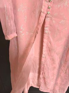 Elegant Peach Kurta