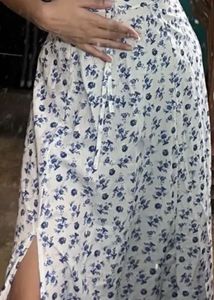 Floral Print Maxi Dress
