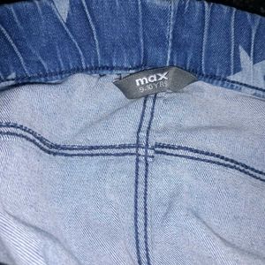 Unisex Stretchable Star-Print Jeans
