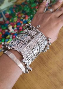 PRAO Silver Cuff Bracelet