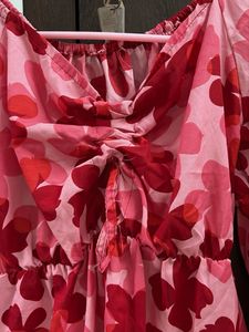 Floral Print Mini Dress