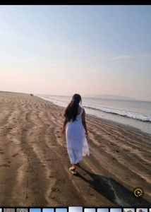 Pretty Beachy White Summer Dress