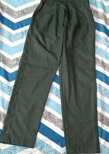 Boys white and green pants