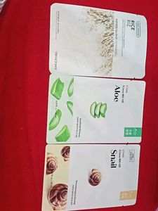 Face Sheet Masks Set