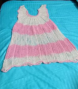 Handmade Crochet Sleeveless Dress