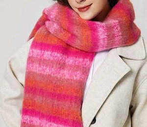Pink Wool Muffler