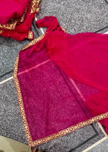 Gorgeous Pink Embroidered Kurta set