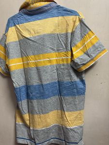 Mudo Jeans Striped Polo T-Shirt