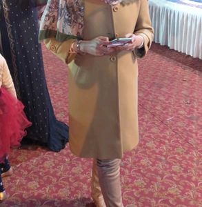 Tan Wool Coat