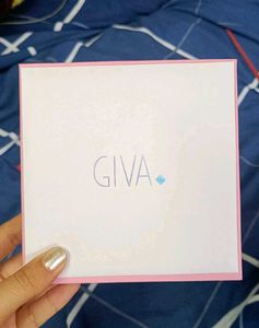 Giva Real Silver Chain+Pendant (Rose Gold)