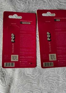 Sugar Pop Lip Balm Duo