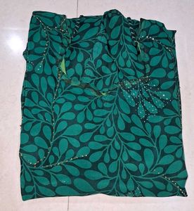 Elegant Green Midi Dress