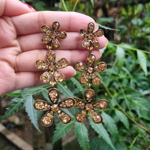 Floral Dangle Earrings