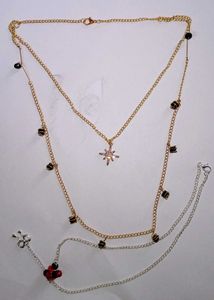 Layered Charm Necklace Pack Of 2
