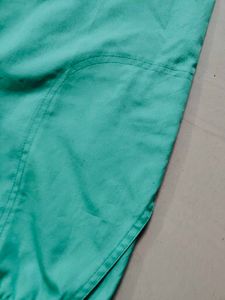 Green Thick Cotton Women Trousers Brand New
