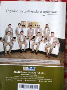 ALLEN JEE (Main) 2023-2024 Test Papers