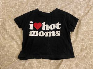 text crop t shirt y2k