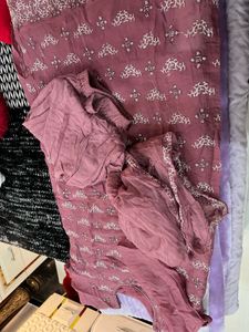 embroidery full hand work suit