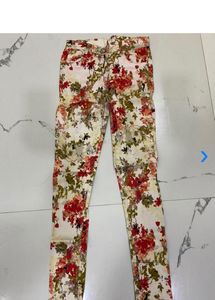Floral Jeans