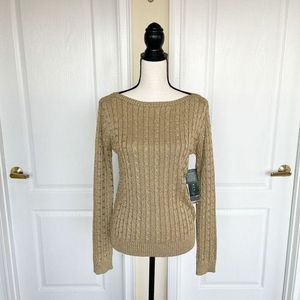 Ralph lauren Cable Knit Crew Neck Sweater