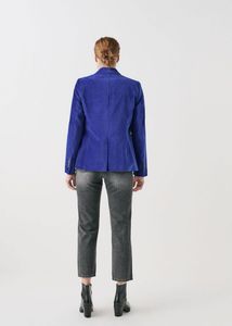 Solid Purple Formal Blazer