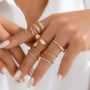 Trending Set of 10 Stackable Finger Ring💗💗