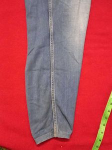 Blue Denim Jeans tailor made bottom narrow,