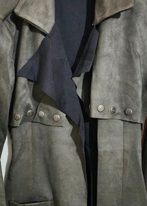 Woowzerz Olive Suede Coat