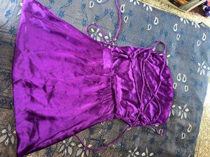 Purple Mini Dress