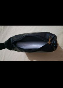 MAC Black Leather Bag